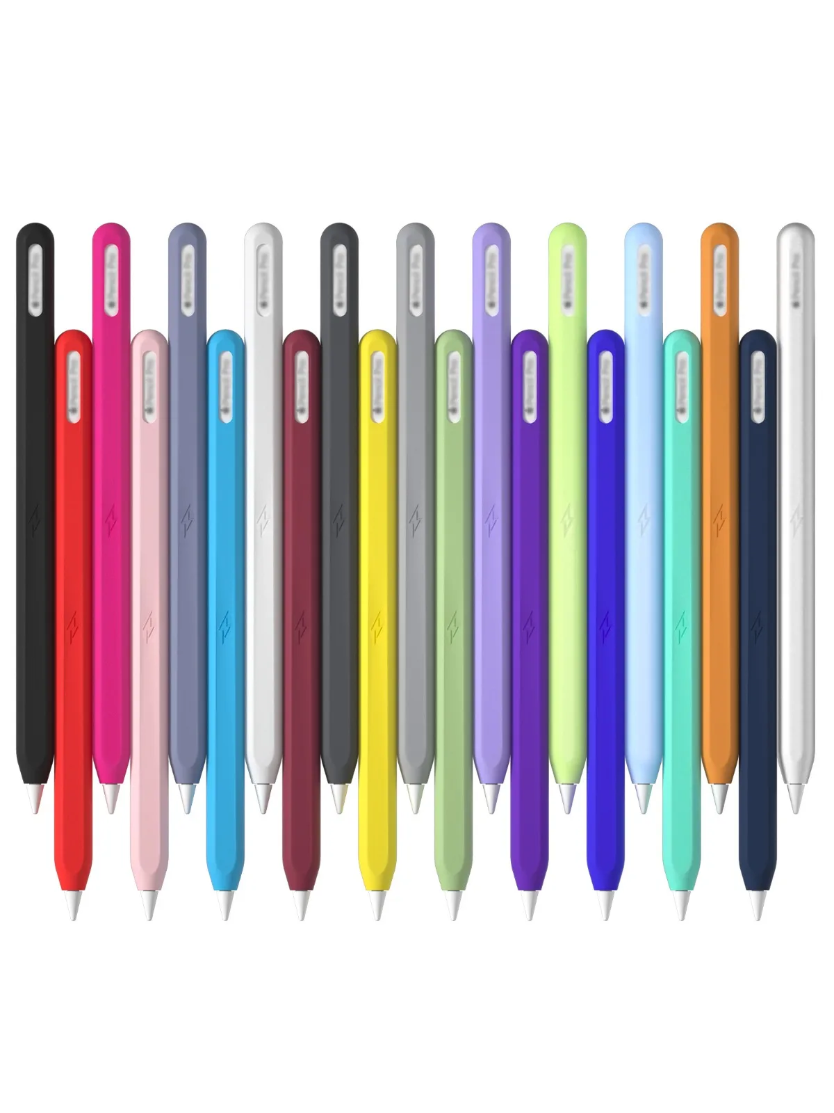 Silikonowe etui ochronne do Apple Pencil Pro i Apple Pencil (2. generacji) USB-C Stylus — 2