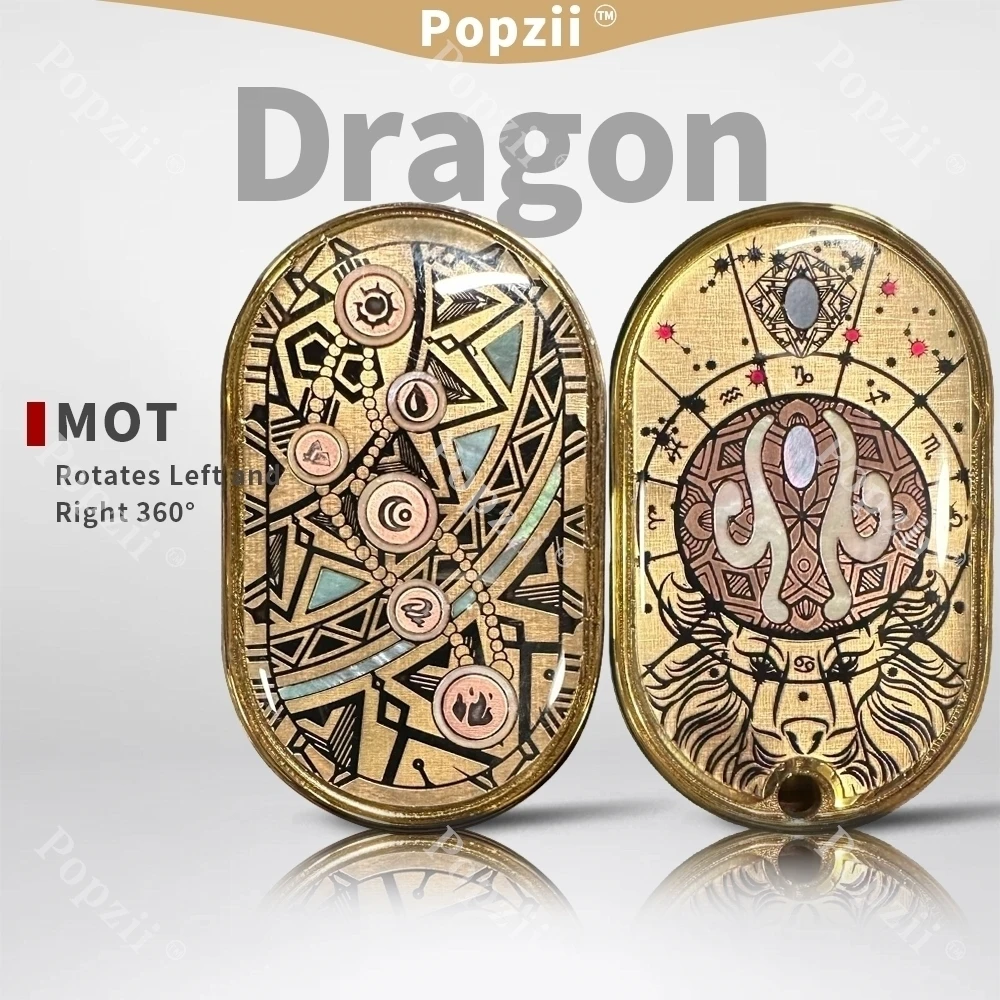 MOT Coating Limited Edition 40off EDC Rotates Left And Right 360° Mechanical Multi Orbit Push Slider Anxiety Toys