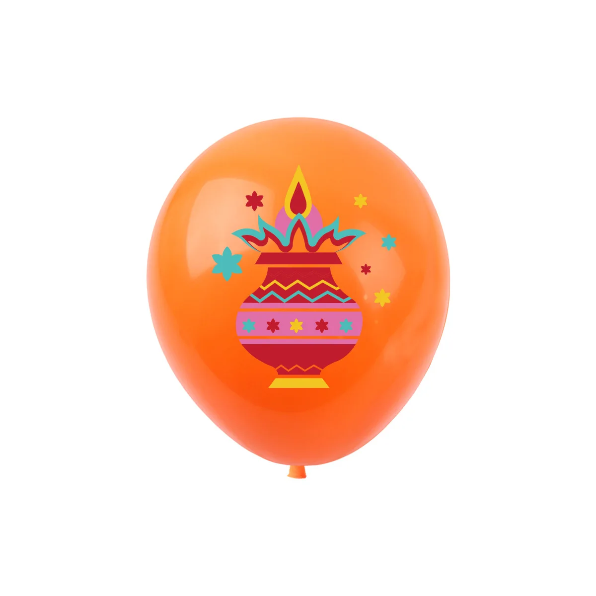 ديوالي موضوع بالون اللاتكس ، الديكور الهندي ، لوتس ، الفيل ، حفلة ديوالي سعيدة ، تضخيم Globos ، 10 قطعة
