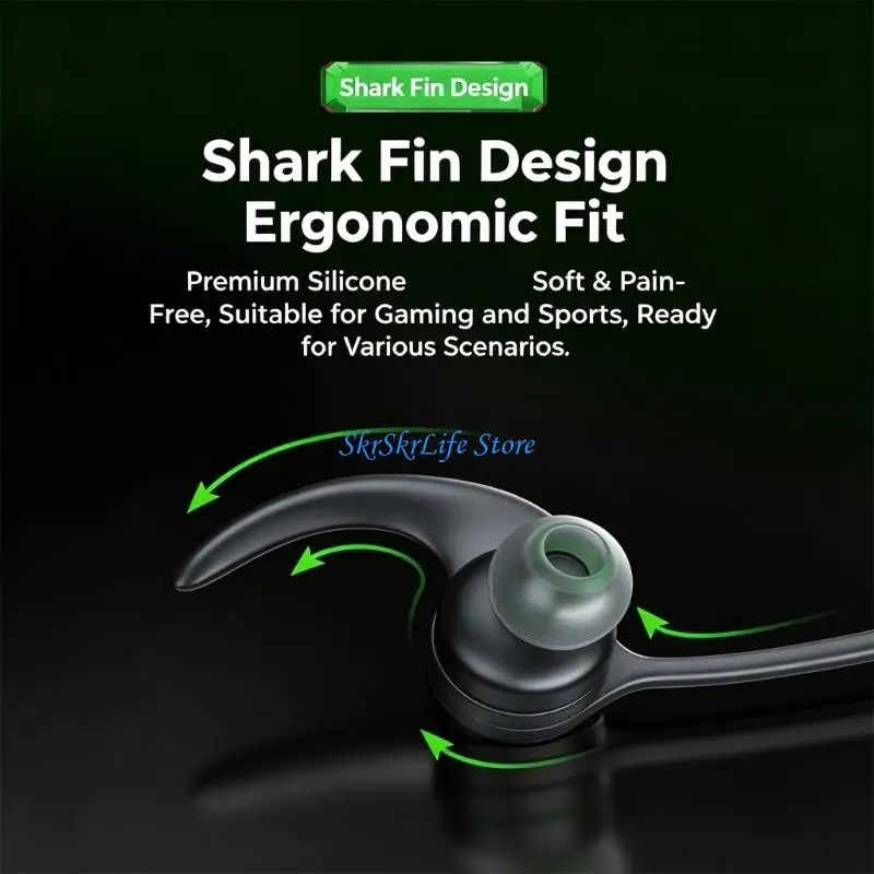 E65E Gaming Headsets With Microphone 3.5Mm And Type C Earphone For PC Laptop Phone