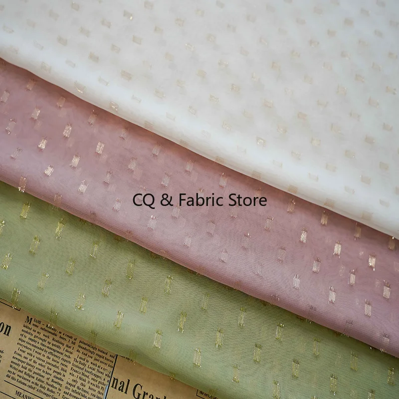 Light Soft Chiffon Tulle Fabric For Women's Spring And Summer Dress Clothing Fabric Designer Fabric