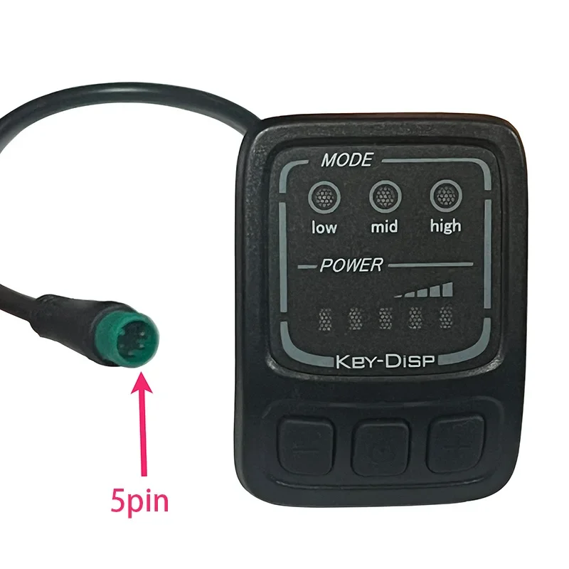 

Nulkomma EBike LED Display Screen Monitor Speed Controller Meter KEY DISP KD26E 36V 48V UART CAN for Electric Bike Accessories