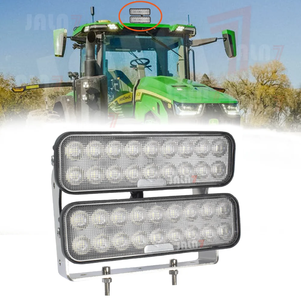 

JALN7 светодиодный прожектор трактор передний задний фонарь сельскохозяйственный комбайн лодка бампер фонари снегоочиститель рабочий свет 10-30 В 108 Вт