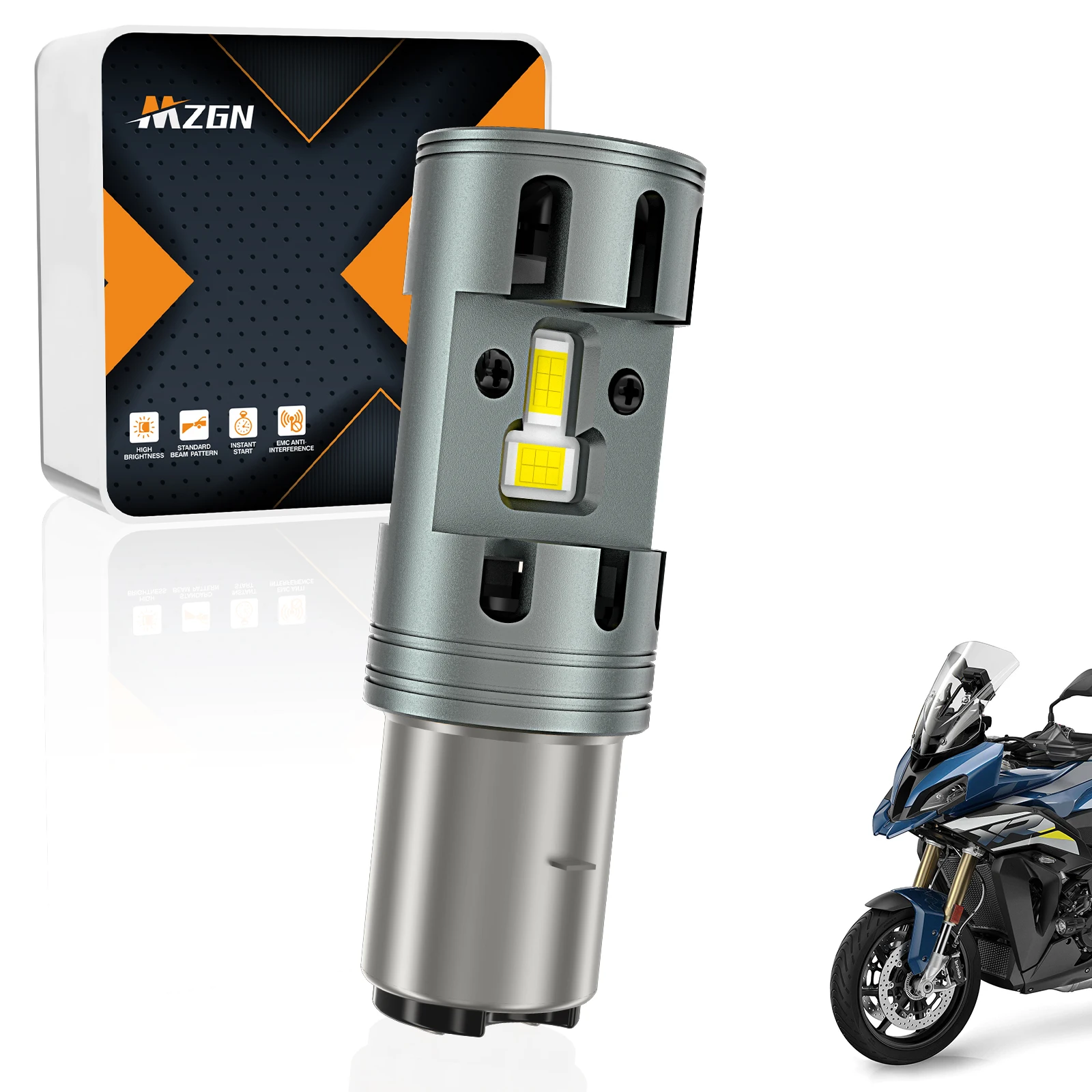 Mzgn 1 Pcs BA20D Le…