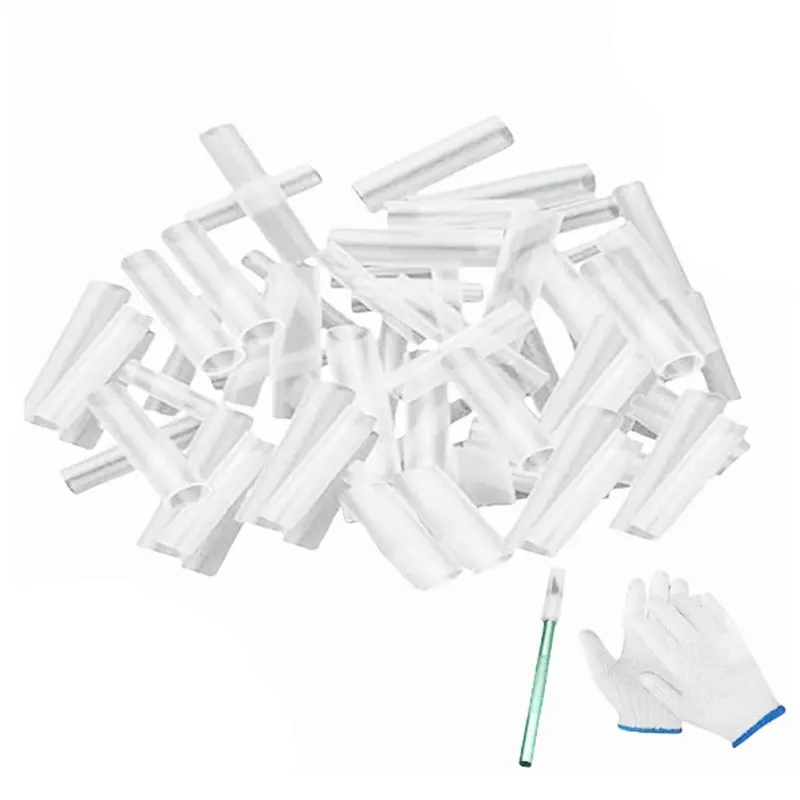 

【НА РУСТЯНУЮ ПЕРЯЖКУ】Гибкие силиконовые трубки для прививки (100 шт., 3-7,5 мм) для прививки плодовых деревьев, высокоэластичная тонкостенная конструкция