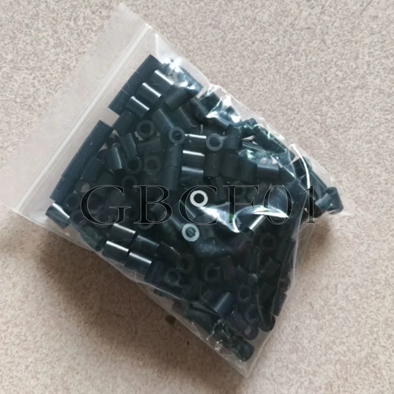 200-100pcs M3 M4 M5 M6 M8 Black Nylon ABS Round Hollow Non-Threaded Column Washer Standoff Spacer