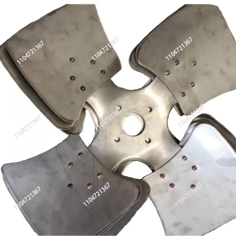 Axial Flow Fan Blade Aluminum Alloy Explosion-proof Fan Blade High-temperature Resistant 304 Food Grade 1pcs