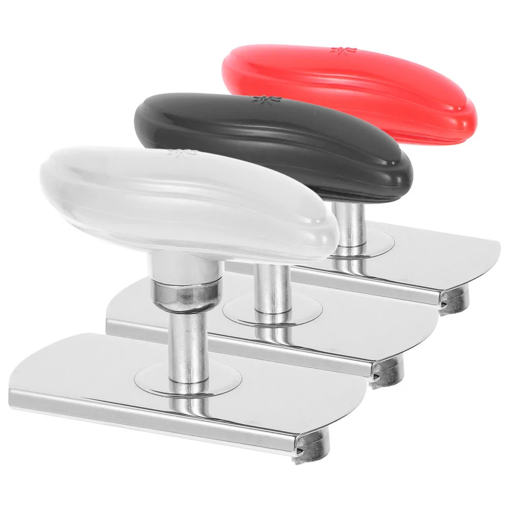 

3Pcs Stainless Steel Jar Opener Bottle Opener Multi Function Wear Resistant Kitchen Tool for Home Party Travel