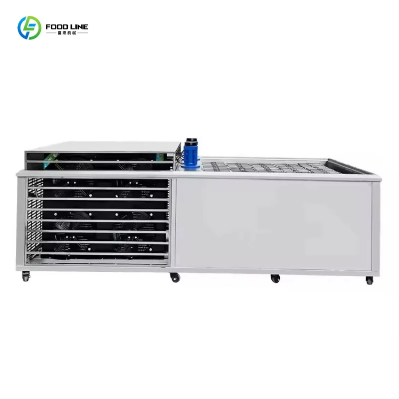 Customized Stainless Steel Commercial Block Ice Machine, 3T Daily Output, Large Capacity & High Production Efficiency