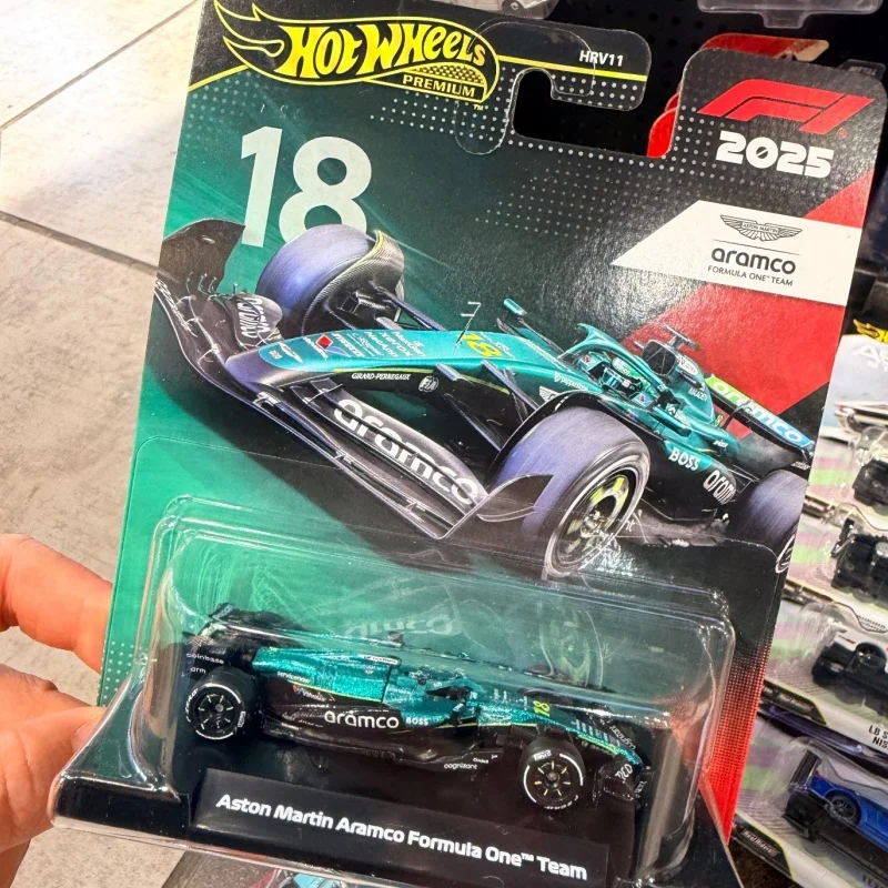 Hot Wheels Premium Gold Label Hrv11 1/64 F1 Diecast Model Car Team Livery Formula Racing Collectible Vehicle Gift Toys In Stock