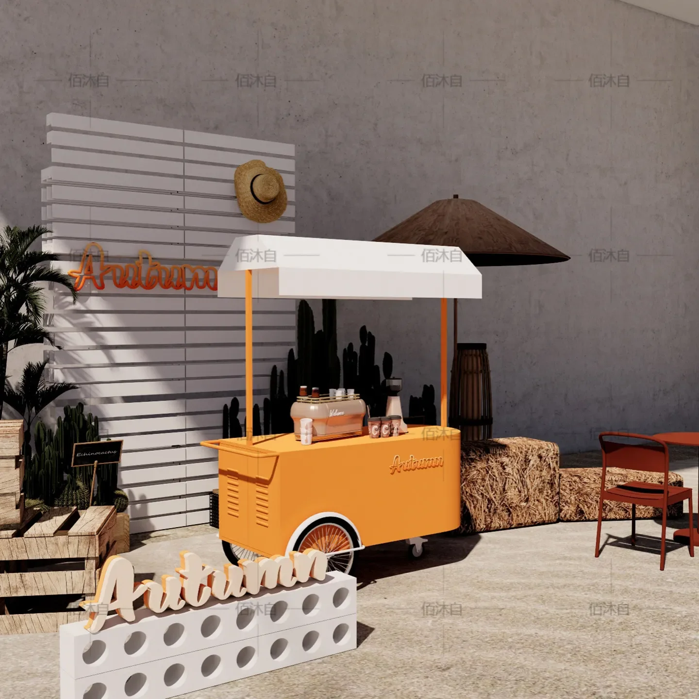 Internet celebrity food trucks, snack cars, outdoor stall cars, night market mobile stall cars, commercial streets, food streets