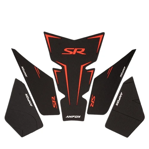 Imagen 1 del producto Apto para CFMOTO 250SR 250 SR 2021-2024 motocicleta antideslizante almohadilla de tanque de combustible Protector pegatina calcomanías Accesorios