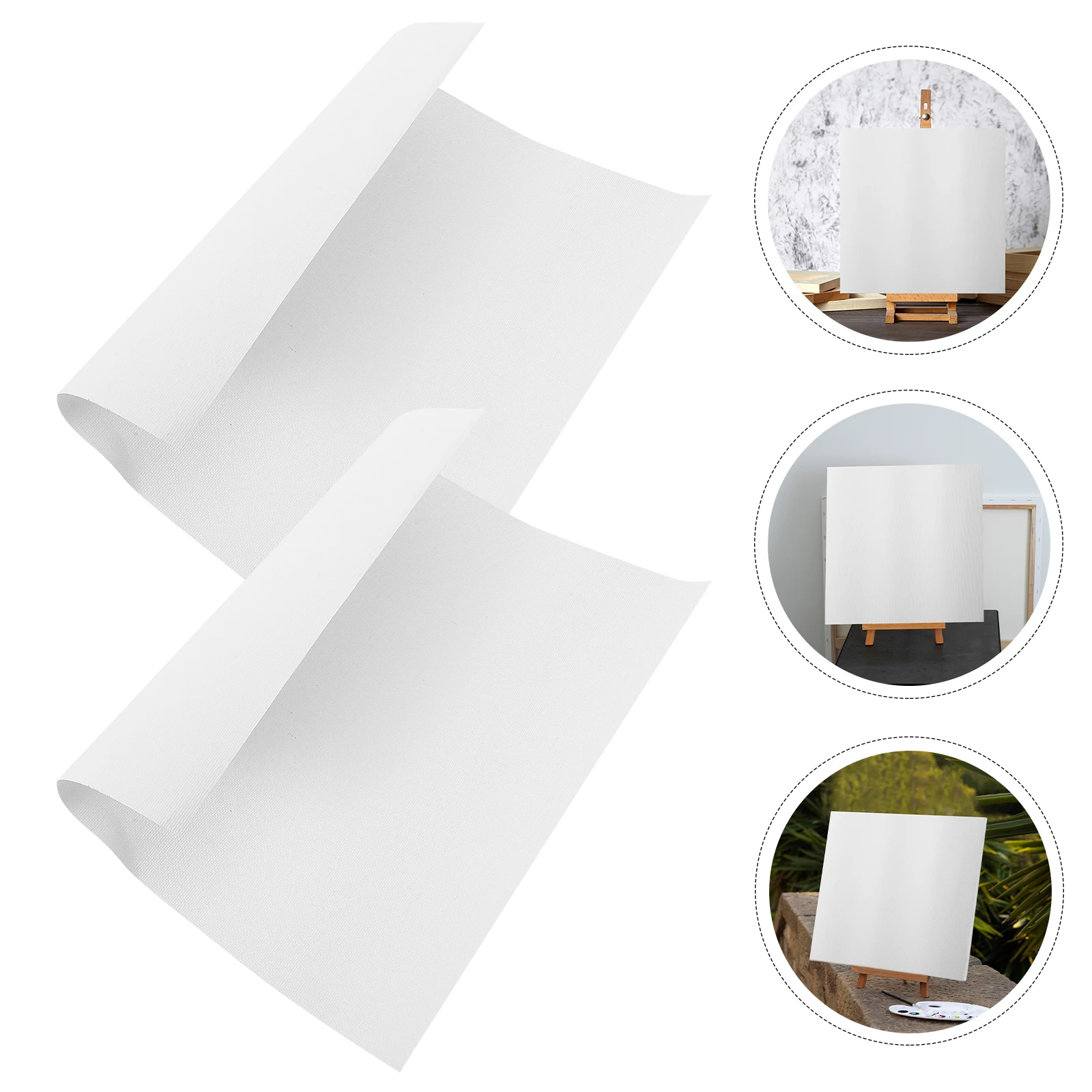 

10 Pcs Oil Art Paint Canvases for Painting Blank Boards Drawing Frame