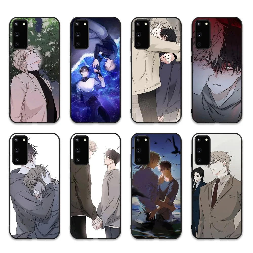 

Anime Low Tide In Twilight Phone Case Silicone PC+TPU For Samsung S10 20 30 22 23 24 Plus Lite Ultra Cover