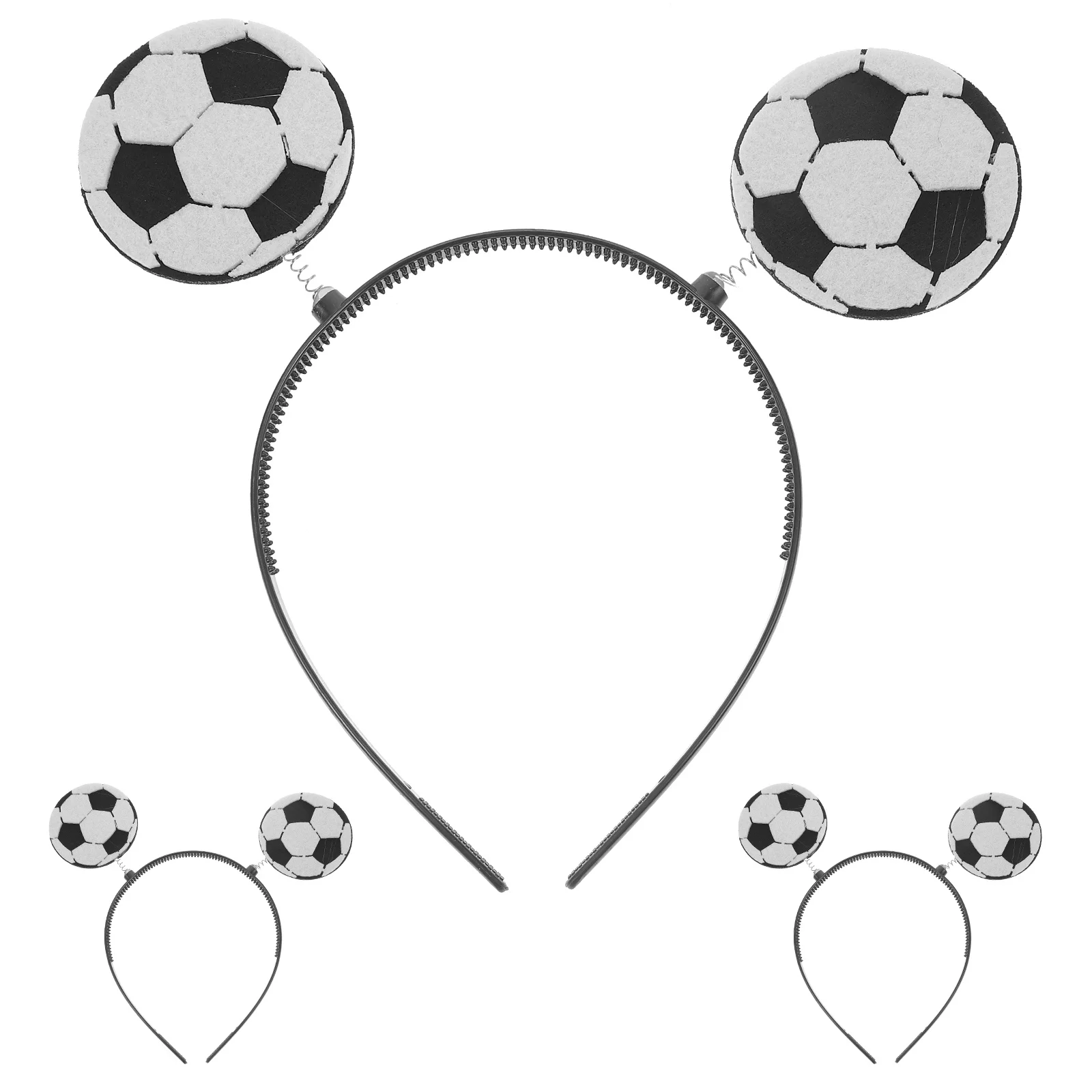 3 قطع من عصابات الرأس الرياضية الفريدة من نوعها وخفيفة الوزن ومتينة للحفلات الرياضية والمنافسة النسائية #4