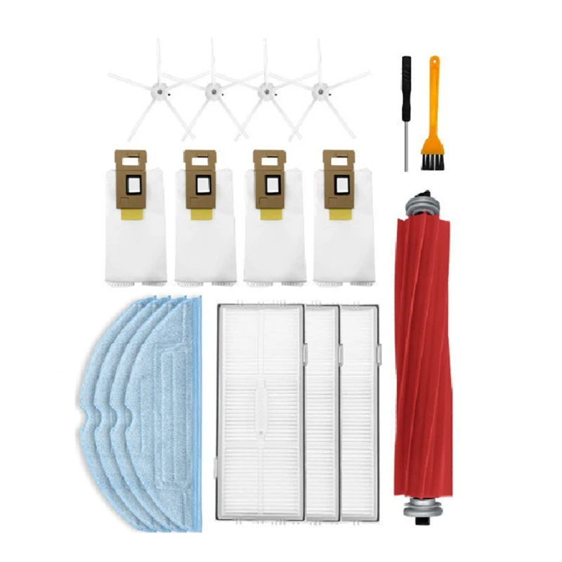 

Набор для пылесоса Hepa Filter Mop Cloth пылесборник мешок для мусора для Roborock S7 T7S T7S Plus G10