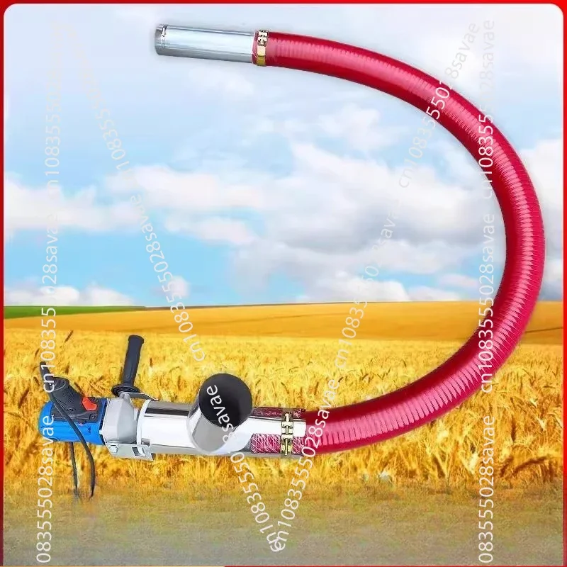 1500-2500W 220V Grain Suction Machine Small Household  Suction Truck Grain Suction Machine Hose/ Screw Conveyor
