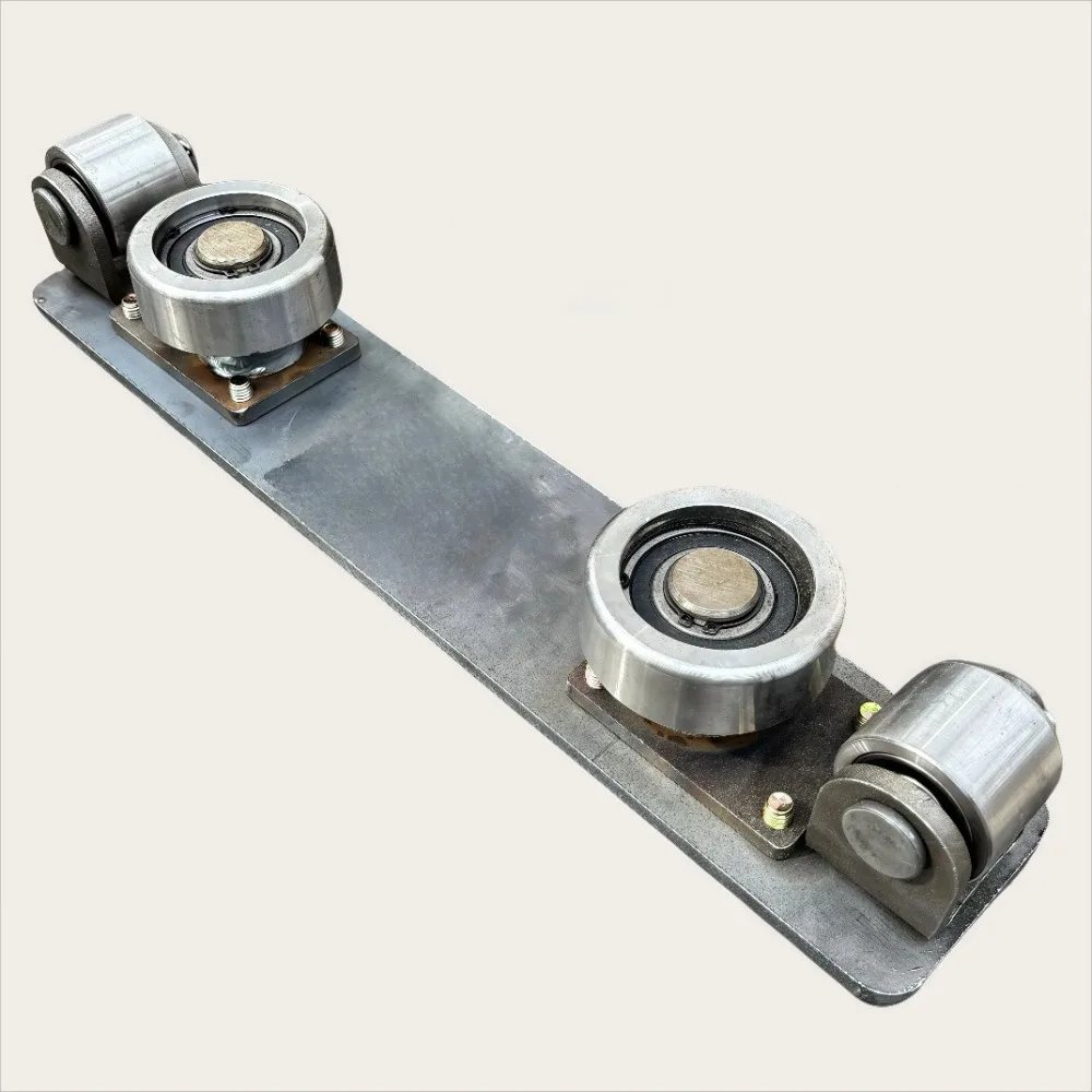 رفع مصعد الشحن الهيدروليكي H قناة الصلب الصلب I-شعاع دليل عجلة بكرة لوحة عجلة عجلة لوحة ثقيلة