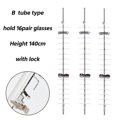 Sunglasses Safety Glasses Display Stand Rack For Glasses LOC-B-16PC