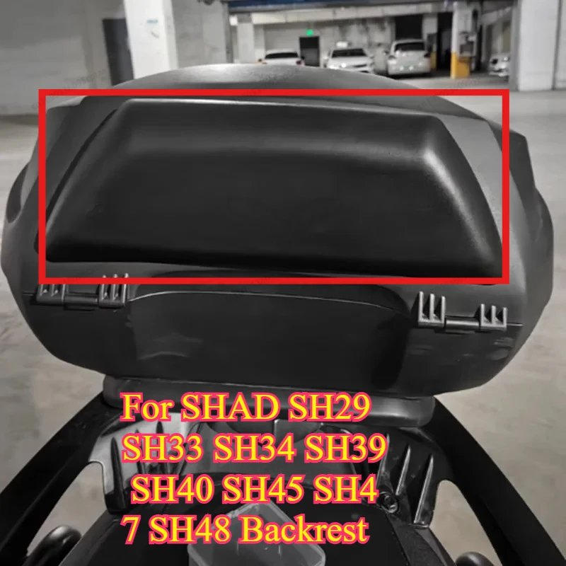 For SH29 SH33 SH34 SH39 SH40 SH44 SH45 SH47 SH48 Motorcycle Rear Luggage Box Cushion Moto Tail Box Backrest Up and Down