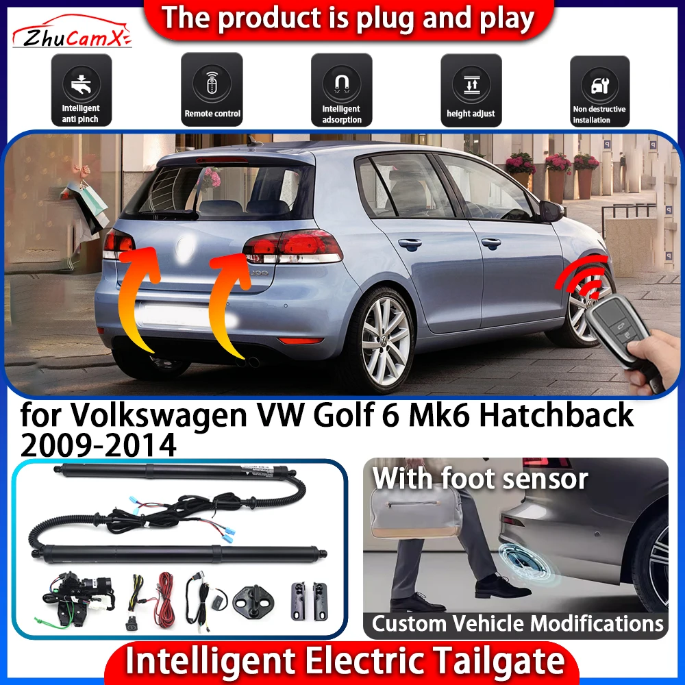 Smart Powered Tailgate System for Volkswagen VW Golf 6 Mk6 Hatchback 2009-2014 Automatic Intelligent Trunk Lift Control Kit