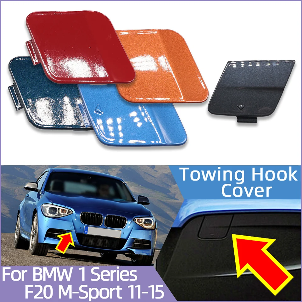 

Крышка для автомобильного бампера с крючком для BMW 1 M-Sport F20 2011 2012 2013 2014 2015 Крышка для буксировочного прицепа #51118053828 51128053826