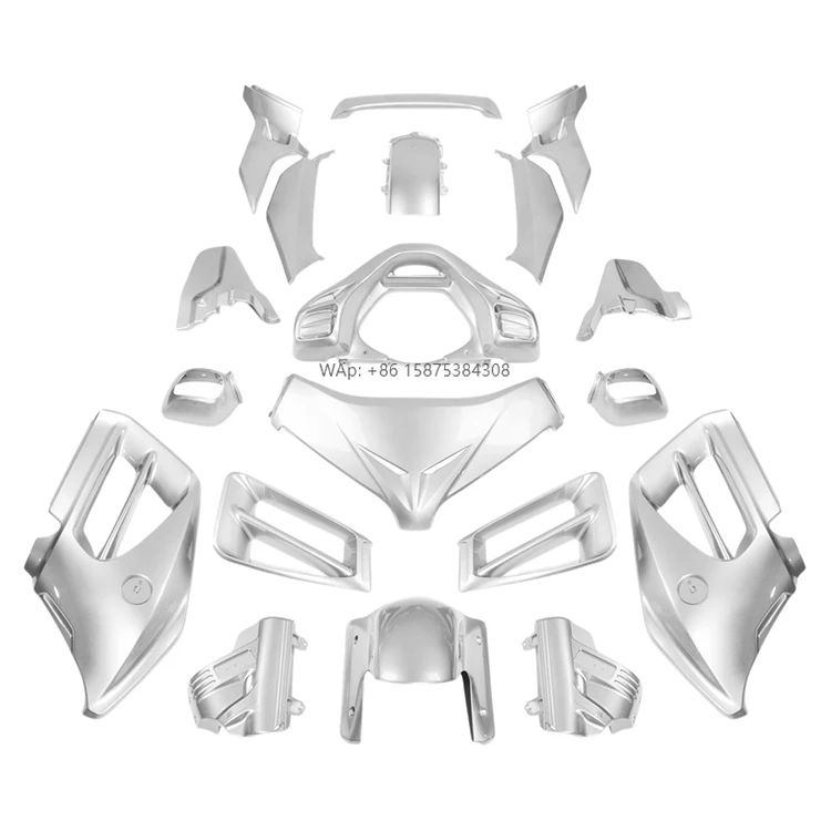 Silver  Bodywork Full Fairing Set Fit for  Goldwing GL1800 2012-2017 High Performance ABS Painted