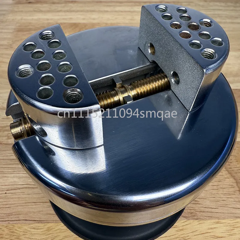 Medium sized micro inlaid diamond holder gold jewelry  jewelry ring processing  fixed clip inlay processing