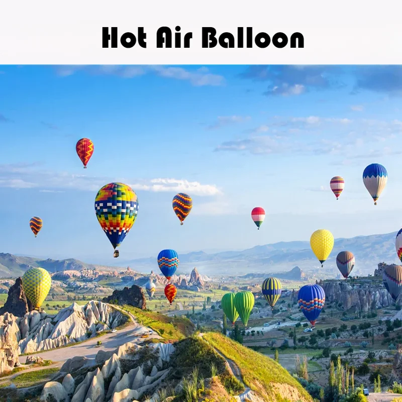 46*28cm 500 Stück Puzzle für Erwachsene malen Heißluft ballon Papier Puzzles Wohnkultur Wand Display Festival Geschenk Spielzeug