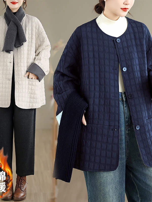 

Корейский японский высококачественный хлопковый тюнер для женщин больших размеров, модный универсальный для похудения премиум-класса, длинный све, легкий вес...