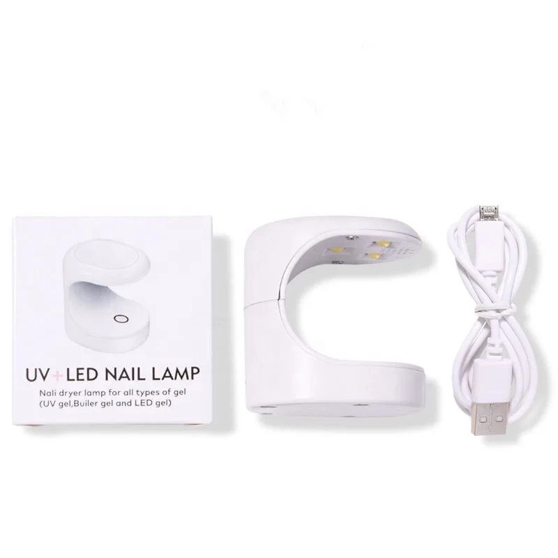 Nieuwe Groothandel Zon Mini Finger Uv Led Nageldroger Gellak Uitharding Lamp Vinger Mini Led Nail Droger