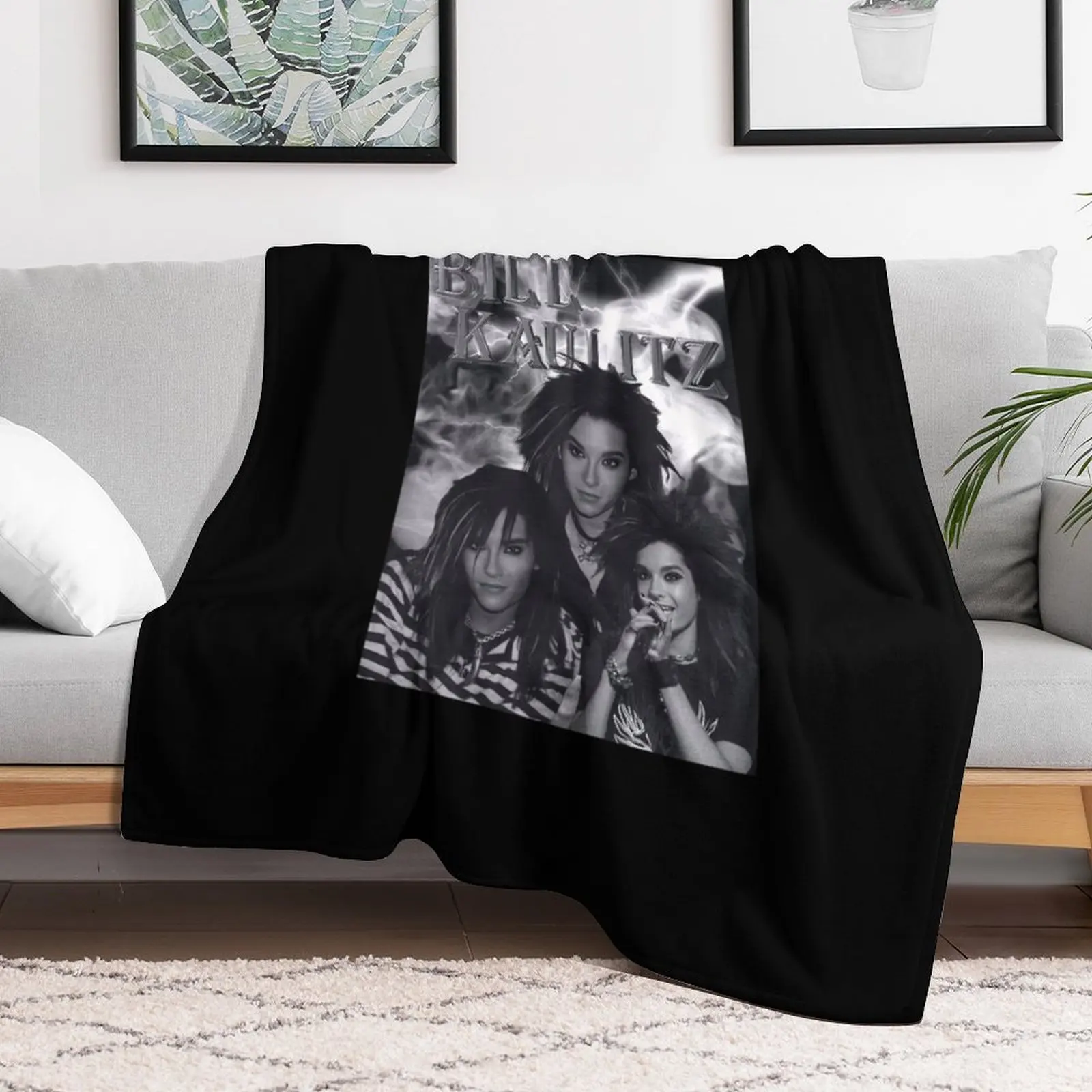 Bill Kaulitz 1 Throw Blanket For Baby Beach For Sofa Thin Comforter Blankets