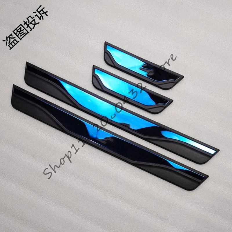 

Door Sill Scuff Plate Cover For 2016-2020 Honda Civic 10th Car Sticker Styling Trim Guard Protector Door Sills