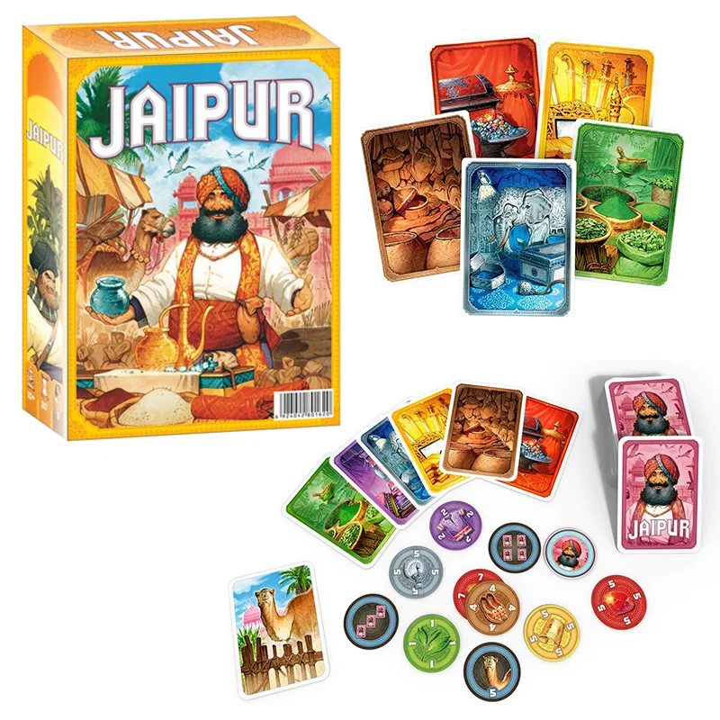 Jaipur Board Game English Version: Perfect Choice for Strategy and Businessmen Play