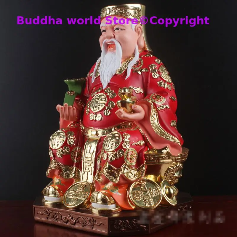 2025 Southeast Asia Indonesia Vietnam TU DI GONG God of wealth CAI SHEN GOOD BUDDHA figure Recruit wealth good luck statue