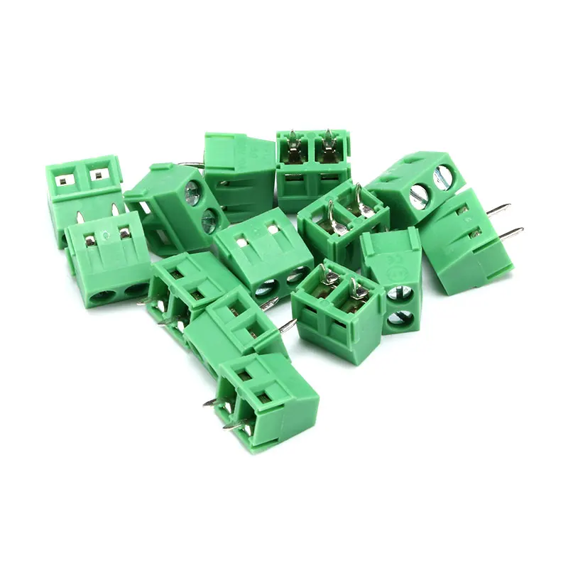 5PCS KF127-5.00/5.08mm KF127-2P KF127-3P Screw 5.0mm Terminal Block 2 Pin 3 Pin Pcb Terminal Block Connector