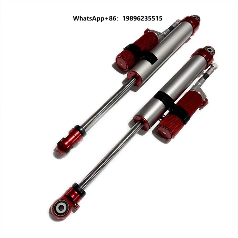 Adjustable Rear Shock Absorbers 2.5 Inch Compression Durable Comfort and Stability Product in Red