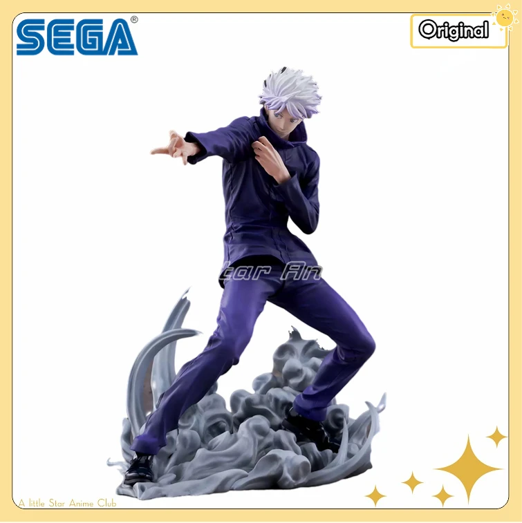 

В наличии: Оригинальная фигурка SEGA Luminasta Jujutsu Kaisen Сатору Годжо, модель для подарка