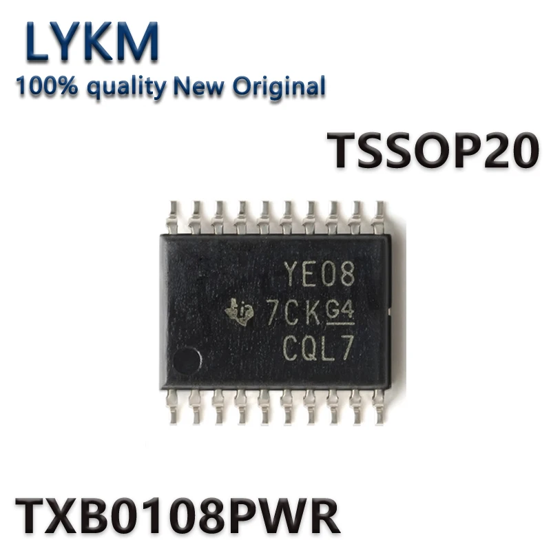 10/PCS New Original YE08 TXB0108PWR TSSOP20 Level shifter chip In Stock