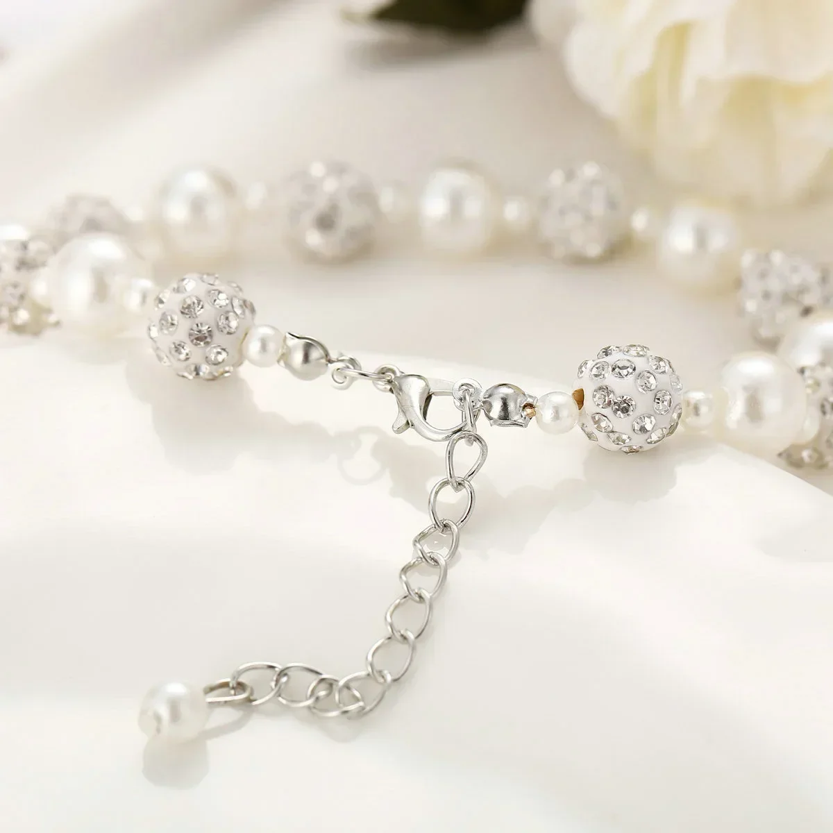 Delysia King  White pearl bracelet