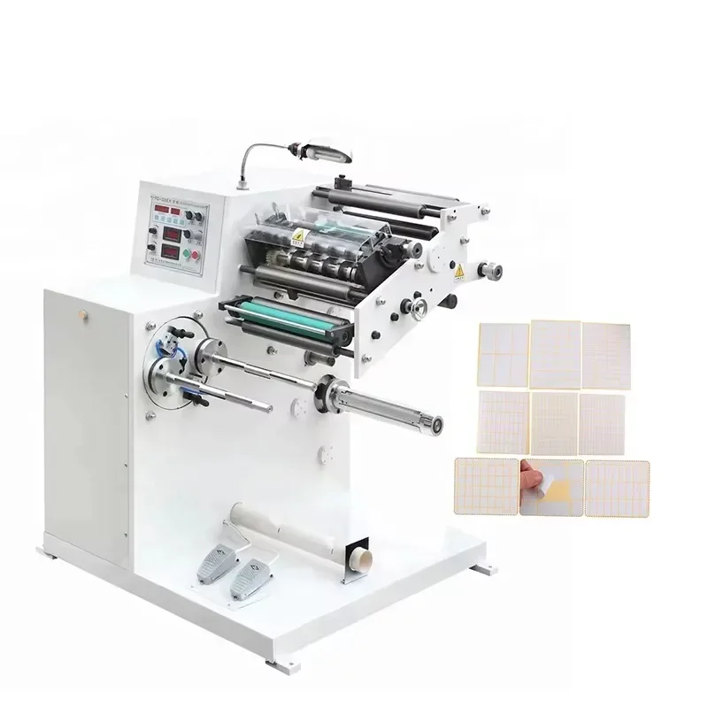 Full-featured label slitter paper slitter rewinder