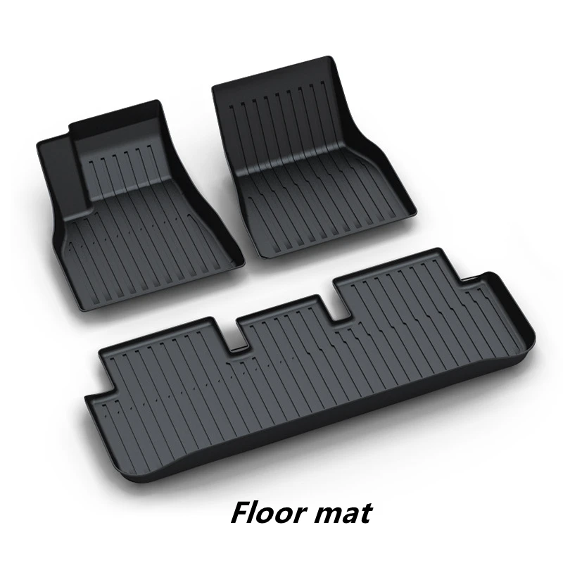 Tesla Model S Custom Fit Car Interior Accessories Floor Mat Fronk and Trunk Mat Durable ECO Material TPE Mat For LHD and RHD