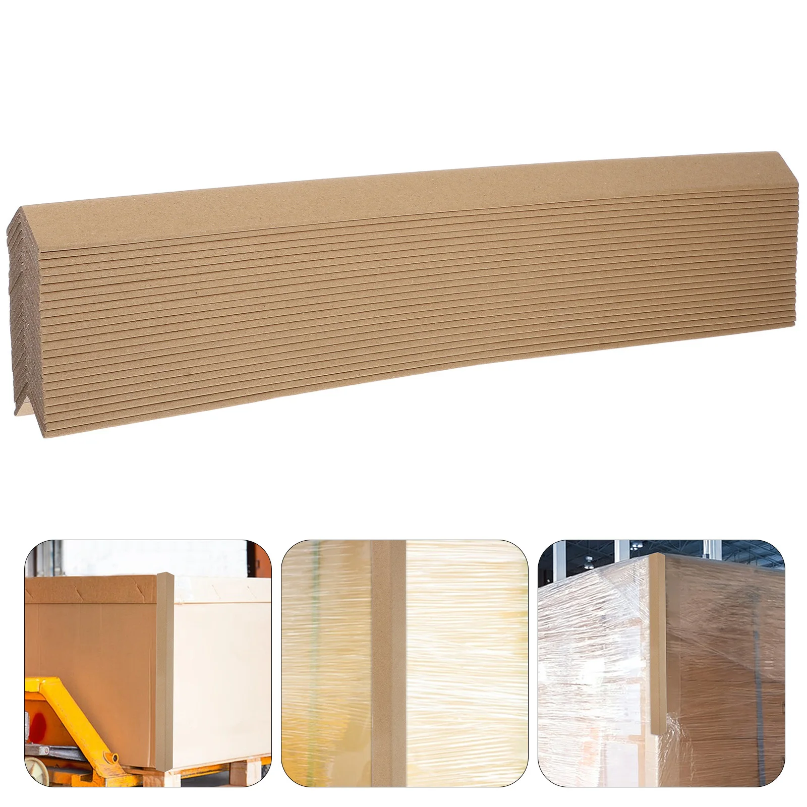 24Pcs Shipping Box Corner Protectors L-Shaped Paper Guards for Furniture Packing Edge Protection Moving Supplies
