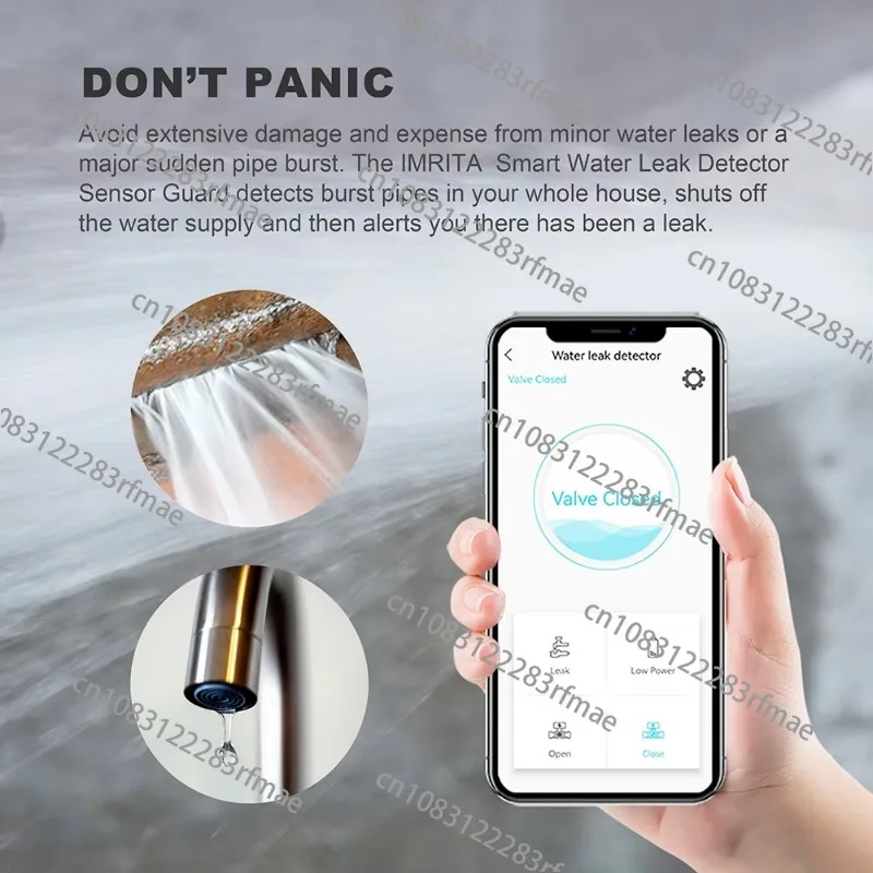 ZL6 إيما نظام الحماية من تسرب المياه؛ صمام إيقاف المياه التلقائي للاستخدام المنزلي؛ مفتاح حماية أنابيب المياه