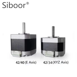 3D Printer 42 40 42 34 X/Y/Z/E Axis Stepper Motor For 3D Creality Ender-3 3S 3Pro Ender-5 CR-10 10S 3D Printing Machine Motors