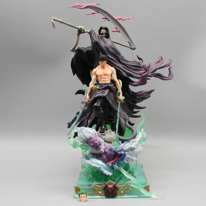 

26 см аниме One Piece Roronoa Zoro мультяшная фигурка GK Reaper Sickle манга статуя ПВХ экшн-фигурка Коллекционная модель игрушка подарок