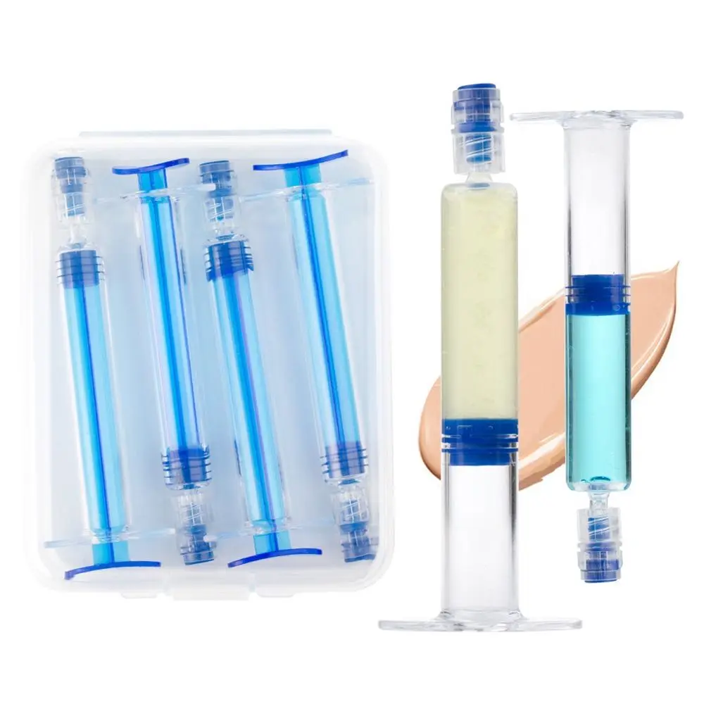 Cosmetic Container Refillable Bottles Travel Vacuum Bottle Syringe Refill Tools Set Airless Lotion Bottle Liquid Foundation