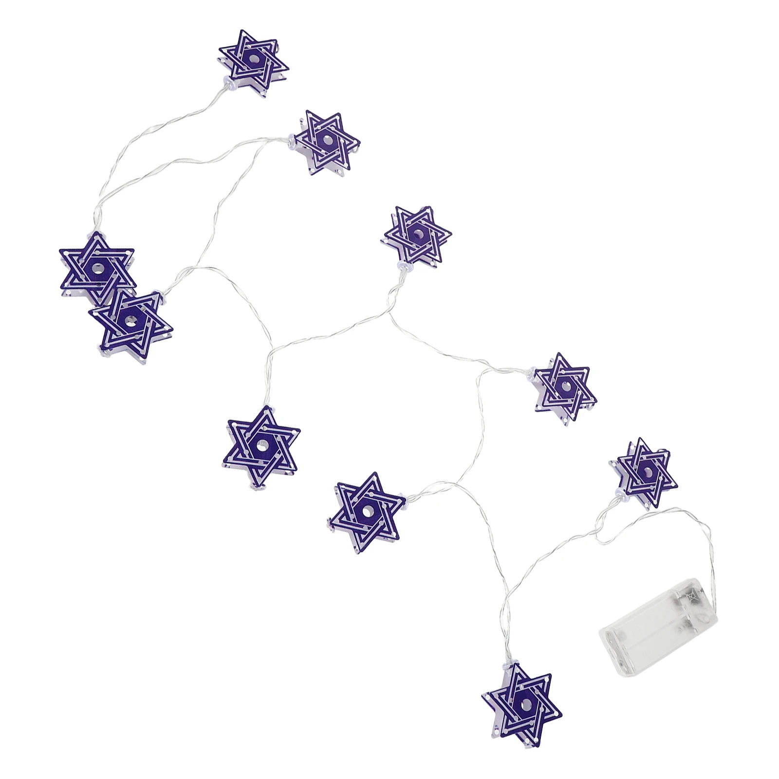 

Star Of David String Lights Led Hanukkah Fairy Lights For Jewish Festival Decor Outdoor Indoor Party Holiday Home Garden