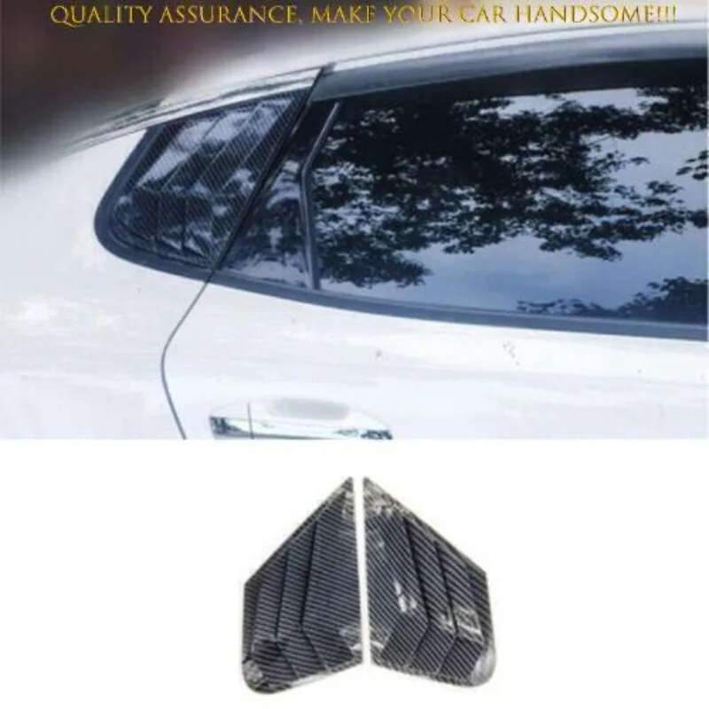 

For Kia K5 Optima 2016-2020 Carbon Fiber Quarter Window Louver Shutter Side Ven