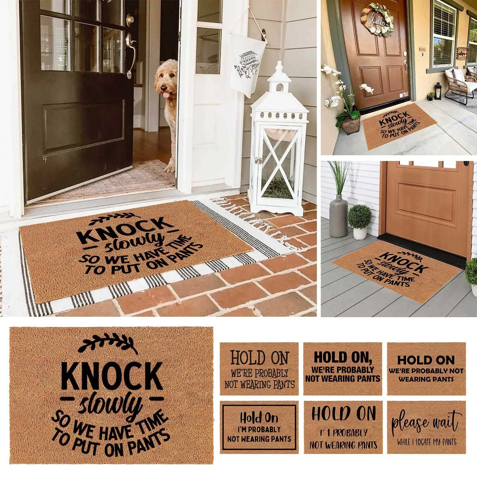 Funny Welcome Doormat Entryway Front Porch Rugs 60 * 40CM Anti Bottom Floor Indoor Outdoor Carpet For Farmhouse Dorm Room Carpet